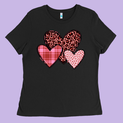 Hearts Ladies Tee Designed By Jahusdesignshop