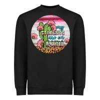Black my students are on point round earring Heavyweight Sweatshirt - BundleAndBundleShop