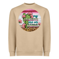 My Students Are On Point Round Earring Heavyweight Sweatshirt | Teevron