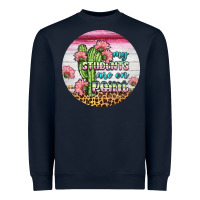 Navy my students are on point round earring Heavyweight Sweatshirt - BundleAndBundleShop