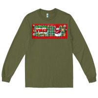 Army Green christmas vibes only Long Sleeve Tee - BundleAndBundleShop