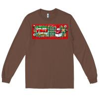 Chestnut christmas vibes only Long Sleeve Tee - BundleAndBundleShop