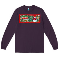 Plum christmas vibes only Long Sleeve Tee - BundleAndBundleShop