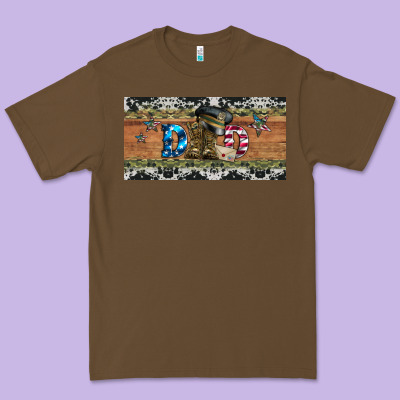 Soldier Dad License  Plate Premium Tee Designed By Artiststas