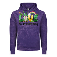 Cloud Purple love st. patricks day gnome Vintage Hoodie - MaliasSmallBusiness