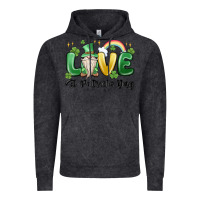 Vintage Black love st. patricks day gnome Vintage Hoodie - MaliasSmallBusiness