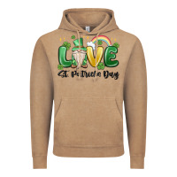 Vintage Coffee love st. patricks day gnome Vintage Hoodie - MaliasSmallBusiness