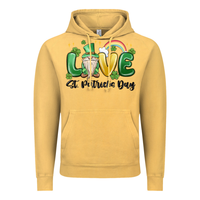 Love St. Patricks Day Gnome Vintage Hoodie by MaliasSmallBusiness | Teevron
