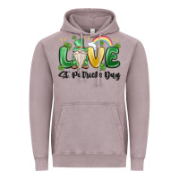 Vintage Zinc love st. patricks day gnome Vintage Hoodie - MaliasSmallBusiness