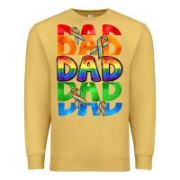 Dad Dad Dad Pride Premium Sweatshirt | Teevron
