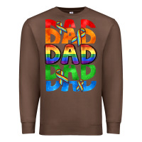 Chestnut Dad dad dad pride Premium Sweatshirt - CowGirlArtShop