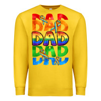 Lemon Dad dad dad pride Premium Sweatshirt - CowGirlArtShop