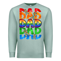 Seafoam Dad dad dad pride Premium Sweatshirt - CowGirlArtShop