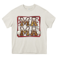 Cream volleyball mama Heavy Core Tee - Jasminsmagicworld