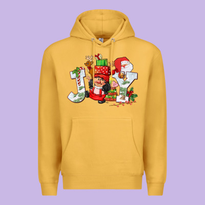 Christmas Joy Girl Gnome Premium Hoodie Designed By Cowgirlartshop