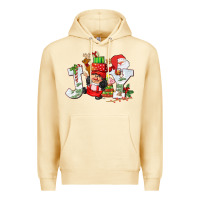 Pina Colada christmas joy girl gnome Premium Hoodie - CowGirlArtShop