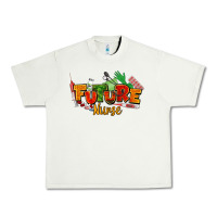 Pistachio future nurse juneteenth Urban Heavy Tee - NancyCooperArtShop
