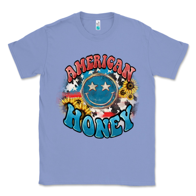 American Honey Smiley Classic Tee by NancyCooperArtShop | Teevron