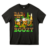 Asphalt bad and boozy with beer Heavy Core Tee - AdoDesignShop