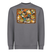 Storm autumn distressed background Heavyweight Sweatshirt - BundleAndBundleShop