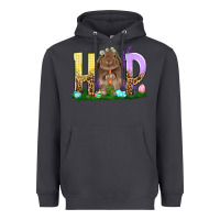Smoke Hop Rabbit Easter Day Heavyweight Hoodie - HowdyJamesFarm