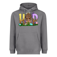 Storm Hop Rabbit Easter Day Heavyweight Hoodie - HowdyJamesFarm