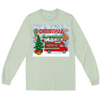 Matcha christmas is coming tumbler Long Sleeve Tee - BundleAndBundleShop