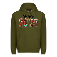 Army Green senior 2022 western Premium Hoodie - JahusDesignShop
