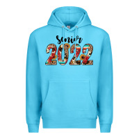 Ocean Blue senior 2022 western Premium Hoodie - JahusDesignShop