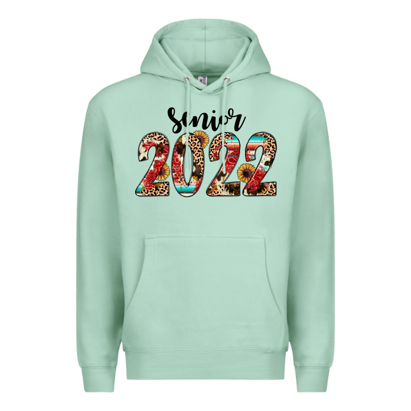 Senior 2022 Western Premium Hoodie by JahusDesignShop | Teevron