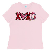 Bubblegum Pink xoxo Ladies Tee - JahusDesignShop