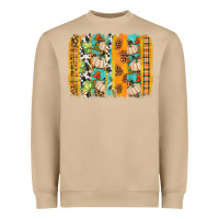 Mushroom fall brushstroke Heavyweight Sweatshirt - BundleAndBundleShop