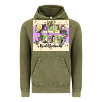 Vintage Olive love juneteenth Vintage Hoodie - MaliasSmallBusiness