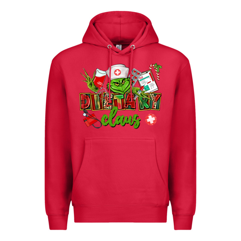 Dietary Claus Premium Hoodie by CowGirlArtShop | Teevron