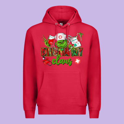 Dietary Claus Premium Hoodie Designed By Cowgirlartshop