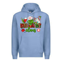 Colony Blue dietary claus Premium Hoodie - CowGirlArtShop