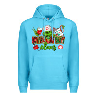 Ocean Blue dietary claus Premium Hoodie - CowGirlArtShop