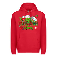 Red dietary claus Premium Hoodie - CowGirlArtShop