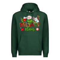 Sports Green dietary claus Premium Hoodie - CowGirlArtShop