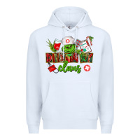 White dietary claus Premium Hoodie - CowGirlArtShop