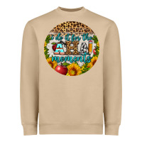 Mushroom i do it for the aha moments round earring Heavyweight Sweatshirt - BundleAndBundleShop