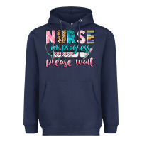 Navy nurse in progress Heavyweight Hoodie - CowGirlArtShop