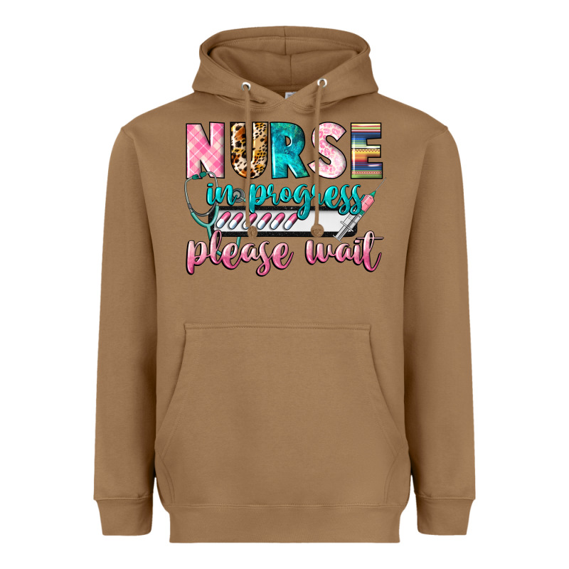 Nurse In Progress Heavyweight Hoodie by CowGirlArtShop | Teevron