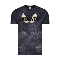 Cloud Black forgiven christian angel wings Vintage Tee - MaliasSmallBusiness