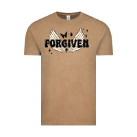 Vintage Coffee forgiven christian angel wings Vintage Tee - MaliasSmallBusiness
