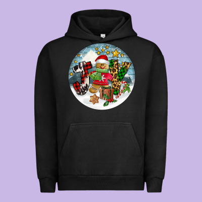 Joy Gingerbread Urban Hoodie Designed By Fadigitalartstudio
