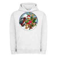 Pigment Lunar Rock Joy gingerbread Urban Hoodie - FaDigitalArtStudio