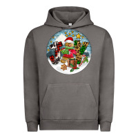Pigment Tornado Joy gingerbread Urban Hoodie - FaDigitalArtStudio