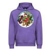 Tulip Joy gingerbread Urban Hoodie - FaDigitalArtStudio