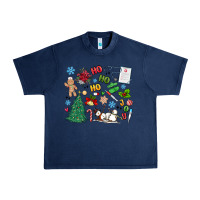 Navy nurse christmas Urban Heavy Tee - MaliasSmallBusiness